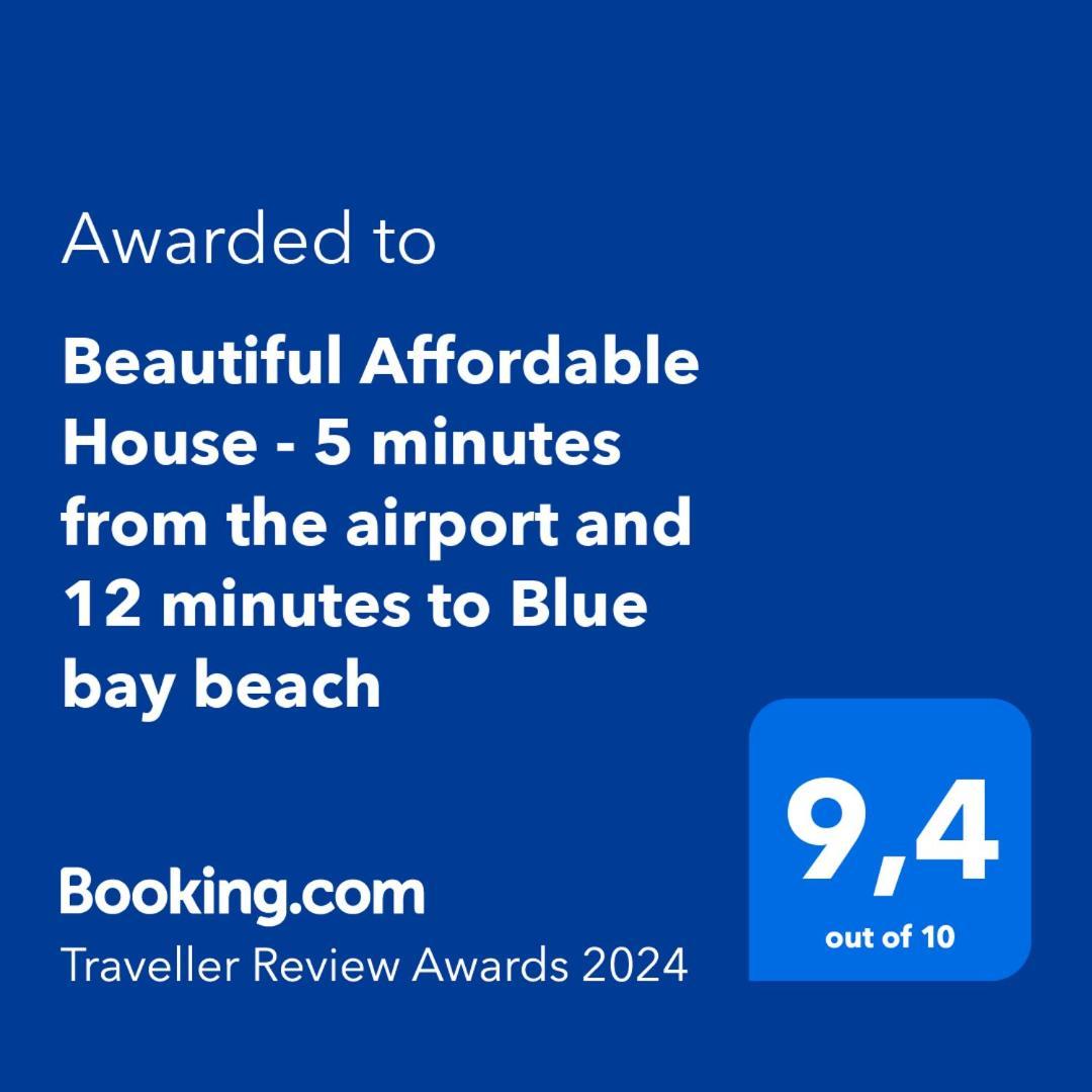 Beautiful Affordable House - 5 Minutes From The Airport And 12 Minutes To Blue Bay Beach Mon Tresor Luaran gambar
